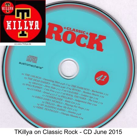 TKillya on Classic Rock - CD June 2015